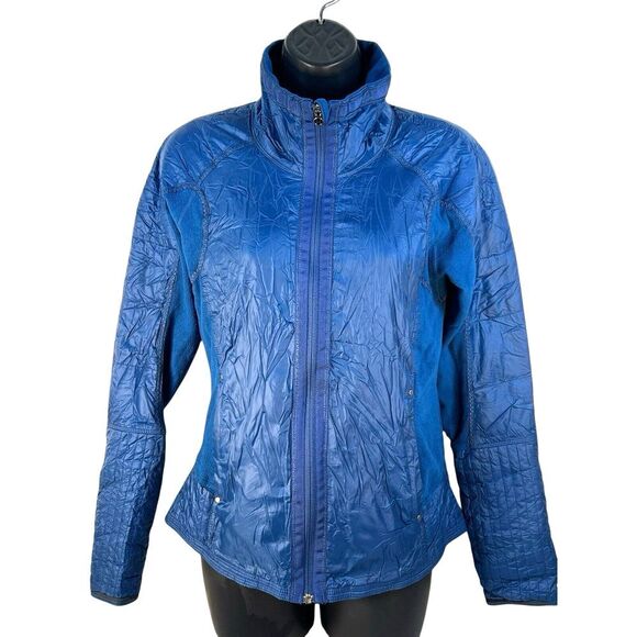 Lululemon Run Bundle Up Fleece Lined Goosedown Puffer Jacket  6 Limitless Blue - Picture 1 of 6